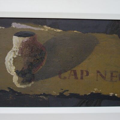 Bild vergrößern: CAP NEGRET, 1960, Mischtechnik auf Leinwand