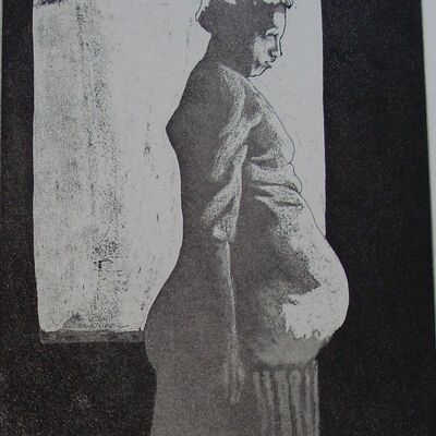 Bild vergrößern: Schwangere Stehend, 1963